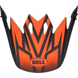 Visière BELL MX-9 Mips - Disrupt noir mat/orange