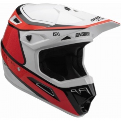Casque ANSWER AR1 Vivid junior Red/Flo Red taille S