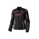 Veste femme RST S1 CE textile - noir/rose fluo taille XS