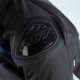 Veste RST Sabre Airbag cuir - noir/blanc/bleu taille 3XL