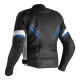 Veste RST Sabre Airbag cuir - noir/blanc/bleu taille 4XL