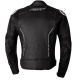 Veste RST S1 CE cuir - noir/noir/blanc taille XS