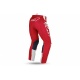 Pantalon motocross enfant UFO Kimura blanc/rouge taille 34