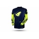 Maillot motocross enfant UFO Kimura bleu/jaune fluo taille S