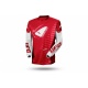 Maillot motocross enfant UFO Kimura blanc/rouge taille 2XS