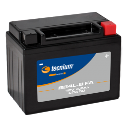 Batterie TECNIUM sans entretien activé usine - BB4L-B