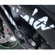 Tampons de protection R&G RACING Aero - blanc Kawasaki ZX10-R/RR