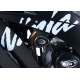 Tampons de protection R&G RACING Aero - blanc Kawasaki ZX10-R/RR