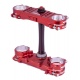 Té de fourche XTRIG Rocs Pro Offset 20-22 mm - rouge Honda CRF250R/450R