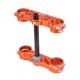 Té de fourche XTRIG Rocs Tech Offset 22 mm - orange KTM SX65