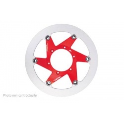 Disque de frein BERINGER Aeronal fonte flottant rouge - H31FR