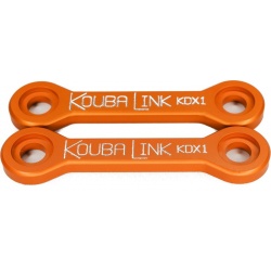 Kit de rabaissement de selle KOUBALINK (29.2 mm) orange - Kawasaki KDX200 / 220