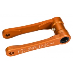Kit de rabaissement de selle KOUBALINK (38.1 - 41 mm) orange - TM Racing
