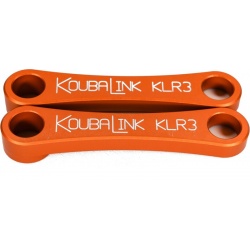 Kit de rabaissement de selle KOUBALINK (57.2 mm) orange - Kawasaki KLR250