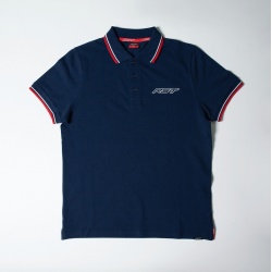 Polo RST - bleu marine/rouge taille XS