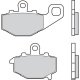 Plaquettes de frein BREMBO route carbone céramique - 07KA1617