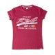 T-shirt femme RST Premium Goods - blanc/bordeaux taille XL