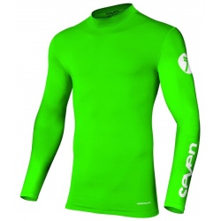 Maillot junior SEVEN Zero Compressions - flo green