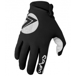 Gants junior SEVEN Annex 7 DOT - Noir