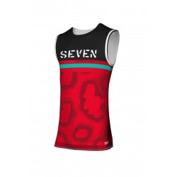 Maillot SEVEN Zero Midway Overjersey - Rouge