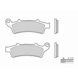 Plaquettes de frein BREMBO Scooter carbone céramique - 07045