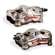 Paire d'étrier de frein avant axial BREMBO UPGRADE GP4-MS 4 pistons Ø30mm