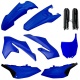 Kit plastiques POLISPORT bleu - Yamaha YZ 65 (19-22)