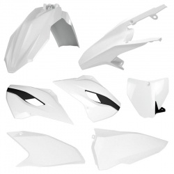 Kit plastiques POLISPORT blanc - Husqvarna TC/FC (14-15)