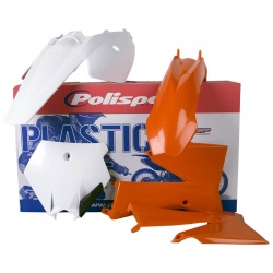 Kit plastique POLISPORT couleur origine (11-12) - KTM SX 85