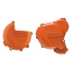 Protections de carters d'embrayage et d'allumage POLISPORT orange