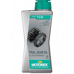 Huile de boîte de vitesse MOTOREX Trial Gear Oil 75W - 1L x10
