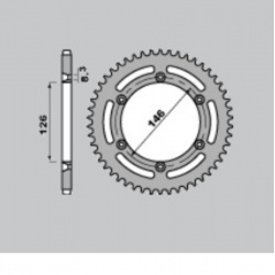 Couronne PBR acier standard 805 - 428