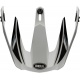 Visière BELL MX-9 Adventure Mips - Alpine Gloss White/Black