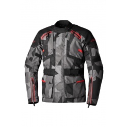 Veste RST Endurance CE textile - camo/gris/rouge