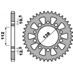 Couronne PBR acier standard 4684 - 525