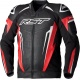 Veste cuir RST TracTech Evo 5 CE homme - rouge/noir/blanc