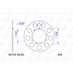 Couronne AFAM aluminium 60104 - 428