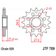 Pignon JT SPROCKETS acier anti-bruit 709 - 525