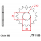 Pignon JT SPROCKETS acier anti-bruit 1180 - 530