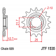 Pignon JT SPROCKETS acier anti-bruit 1535 - 525