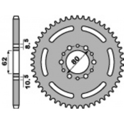 Couronne PBR acier standard 845 - 520