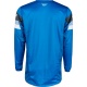 Maillot FLY RACING Kinetic Prix - Bright Blue/anthracite/blanc