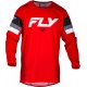 Maillot FLY RACING Kinetic Prix - rouge/gris/blanc