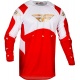 Maillot FLY RACING Evolution DST Podium - rouge/blanc/rouge Iridium