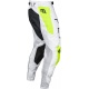 Pantalon FLY RACING Evolution DST - blanc/jaune fluo