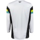 Maillot FLY RACING Kinetic Prix - blanc/noir/Hi-Vis