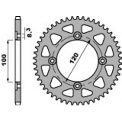 Couronne PBR acier standard 4453 - 420