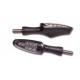 KOSO LED-Indicator Z1 , Black, Smoke, E-mark