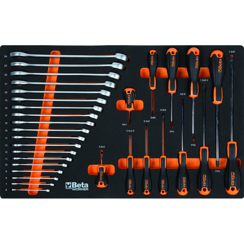 Composition de 189 outils BETA WORKER