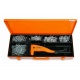 Pince à riveter BETA TOOLS avec assortiment de 700 rivets en aluminium